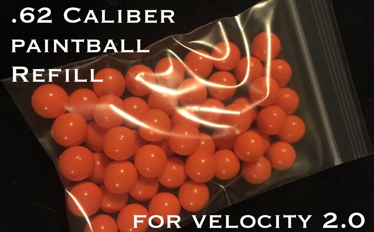 Image of 62. Caliber Paintballs (50 Count)