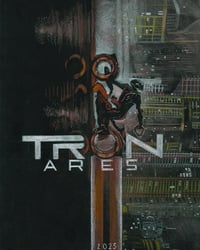 “We’re not going there… they are coming here.” TRON ARES Art Print