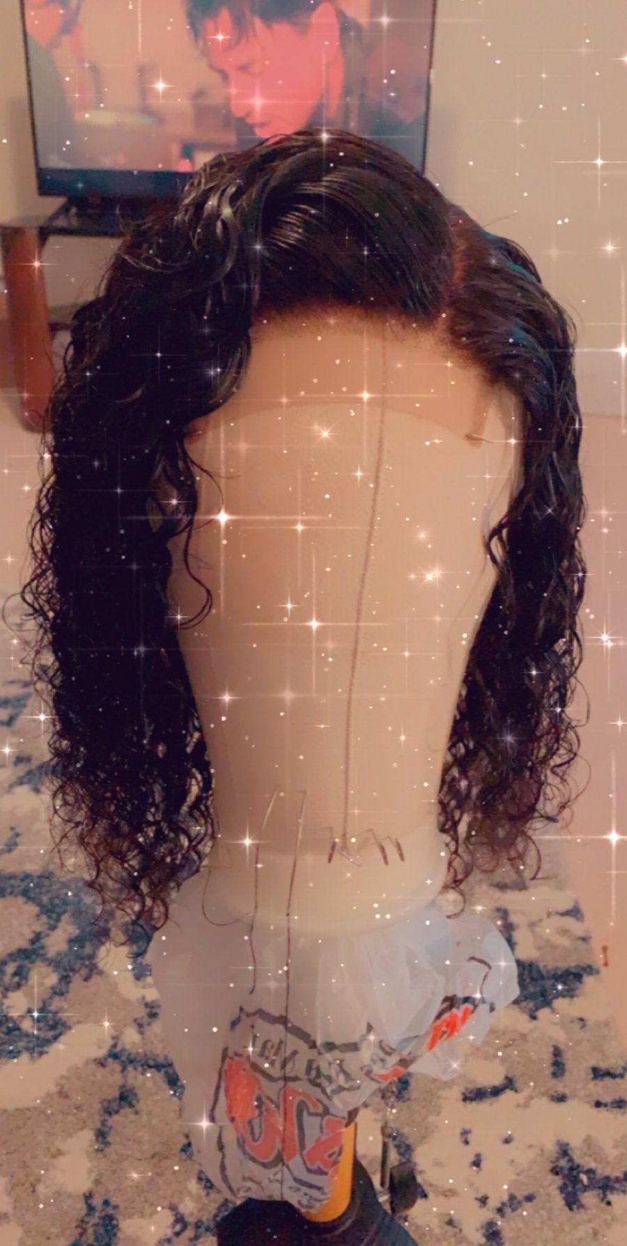 Image of Deep Curly closure wig