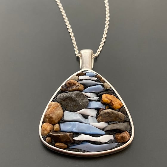 Image of River and Rock Pendant