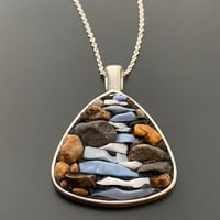 Image 1 of River and Rock Pendant