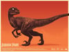 'Kind Of Like a Six Foot Turkey' - Official Jurassic Park 18x24 Screenprint