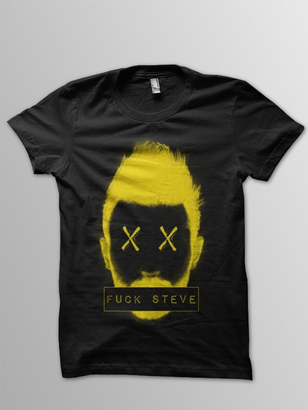 Image of Silverside - "Fuck Steve" T-Shirt