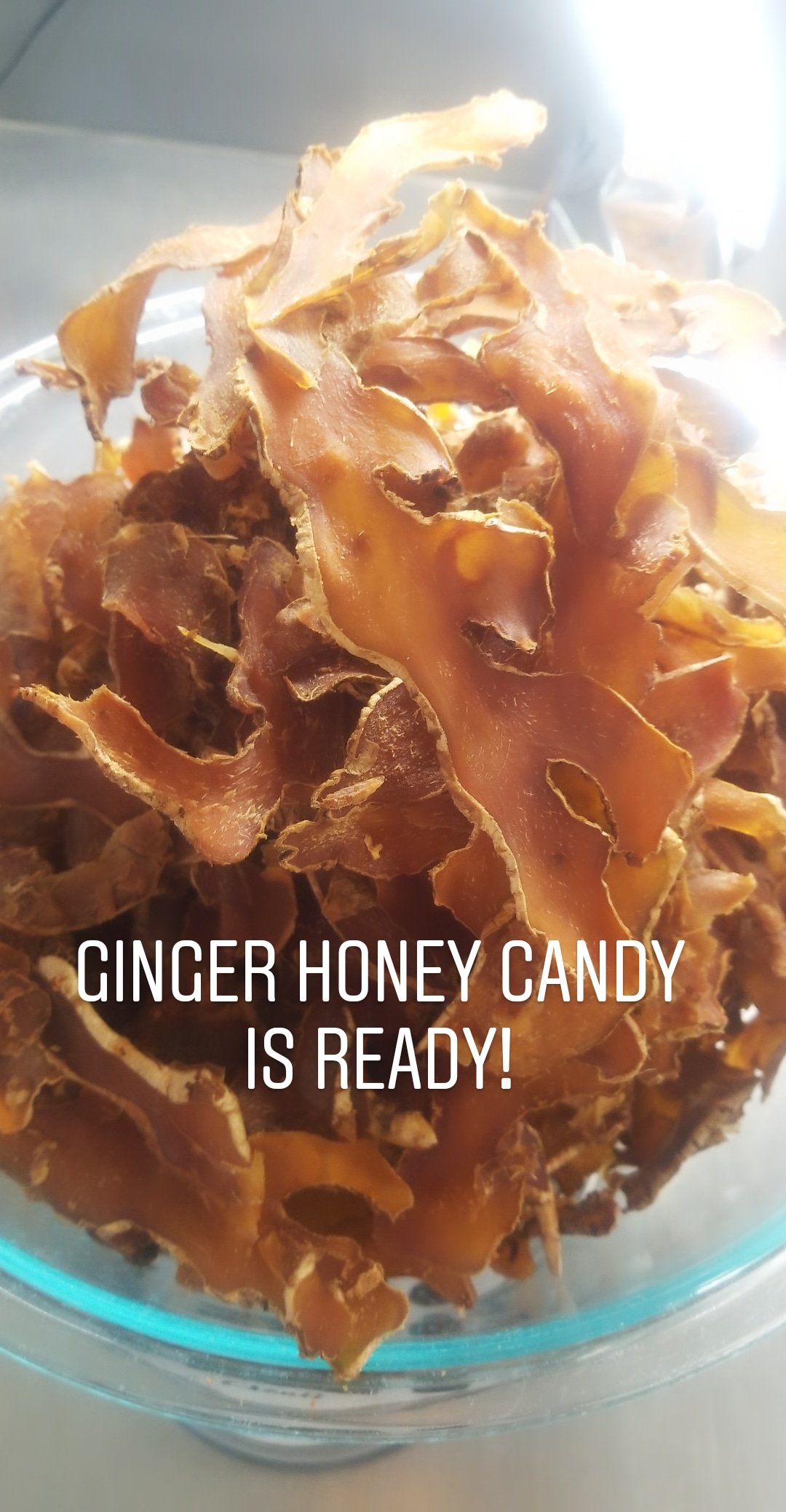 Image of 2 oz. GINGER AND HONEY Candy!❤🌱🤗