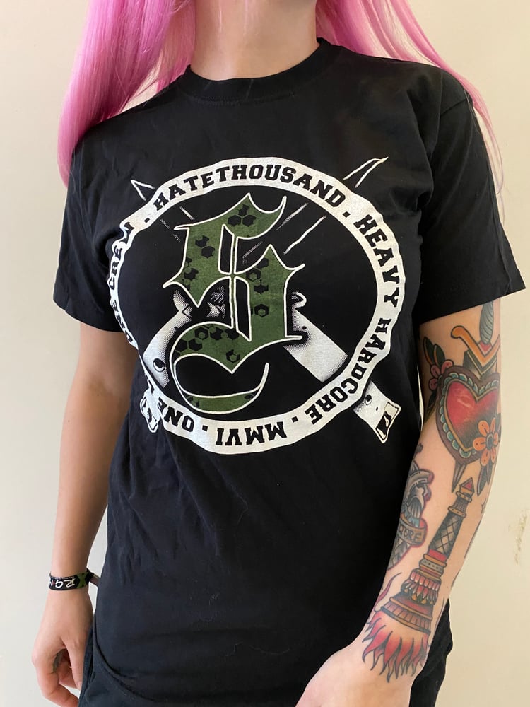 Image of STAB - HANG YOUR LOCAL RACIST T-SHIRT