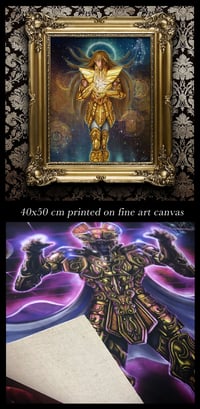 Image 4 of "THE LEGEND OF THE XII SAINTS" 50x40cm limited ed. of 100 prints on 400gr. fine art canvas