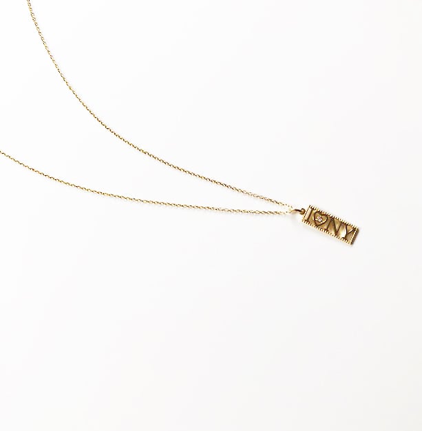 Image of I LOVE NY NECKLACE