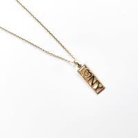 Image 2 of I LOVE NY NECKLACE