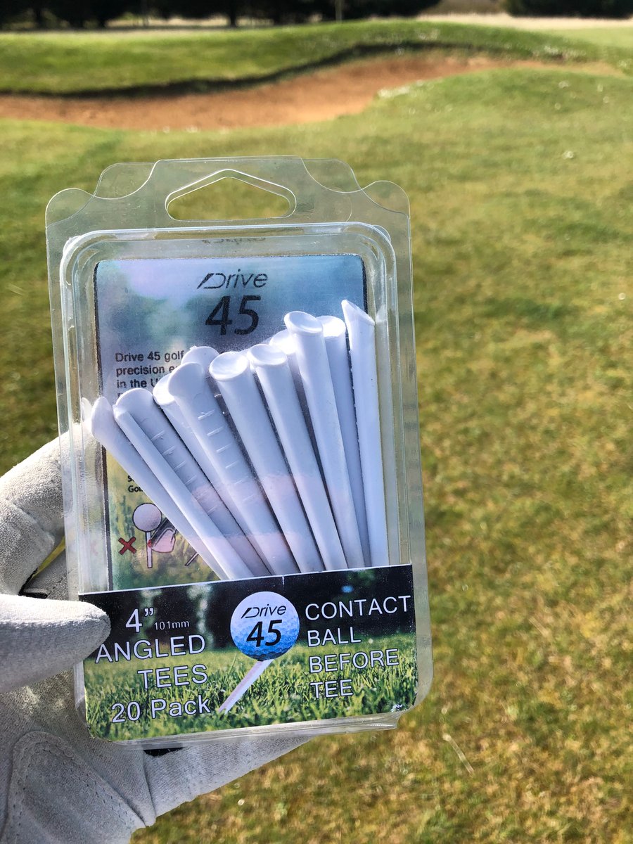 Drive 45 Angled golf tees 1 Pack 20 Tees Drive 45 Angled Golf Tees Drive 45 Angled golf tees 1 Pack 20 Tees Drive 45 Angled Golf Tees