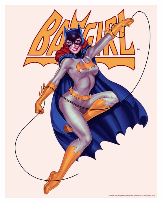 Image of Batgirl Silverage with Title