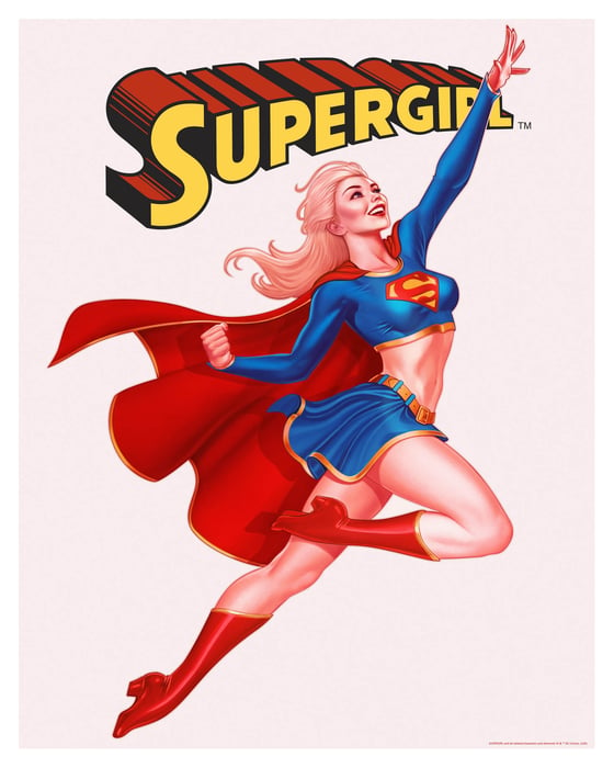 Image of SuperGirl Titled
