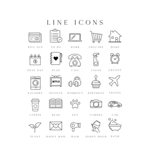 Image of Line Icons