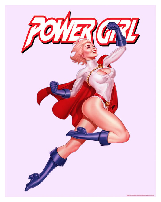 Image of Power Girl Titled
