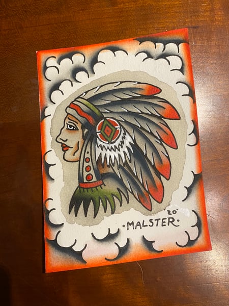 Image of 5x7 Indian Head