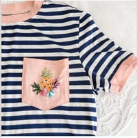 Image 1 of Blooming Pineapple Pocket Tee
