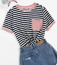 Image 2 of Blooming Pineapple Pocket Tee