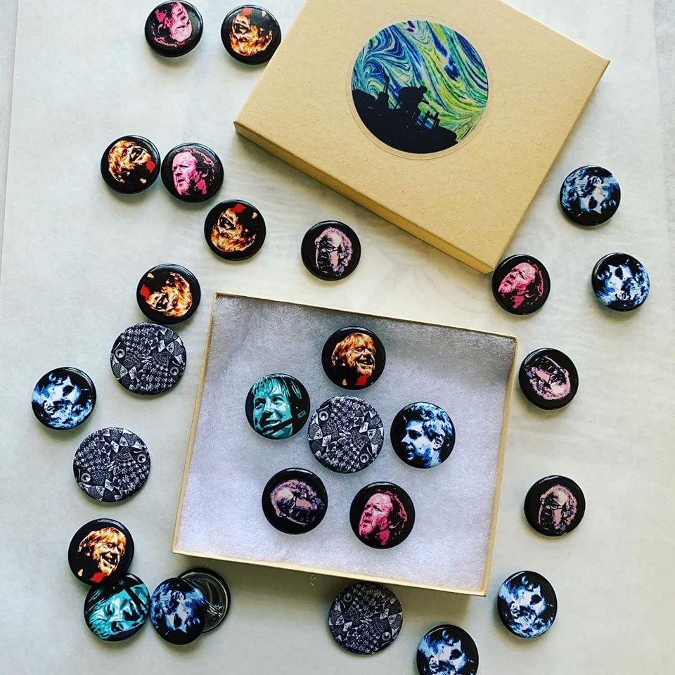 Phish Face Button (1.0 Pin) Set 