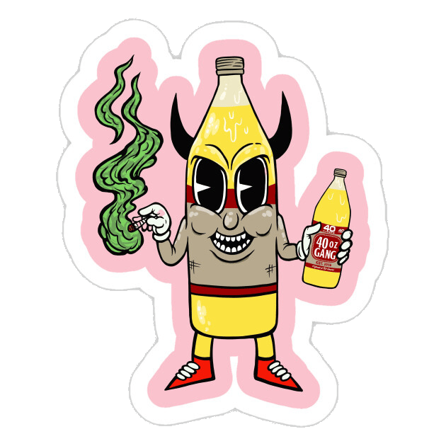Bottle Demon Bumper Sticker