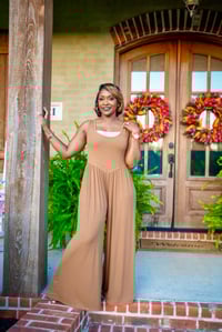 Image 1 of Comfy Ribbed Jumpsuit 