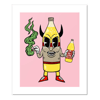 Bottle Demon Wall Art