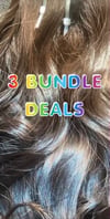 3 BUNDLE DEALS RAW HAIR