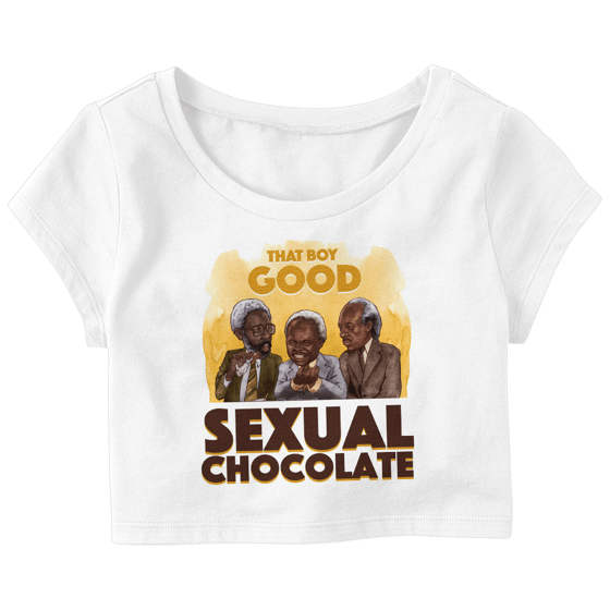 Image of Sexual Chocolate-Woman Crop Top