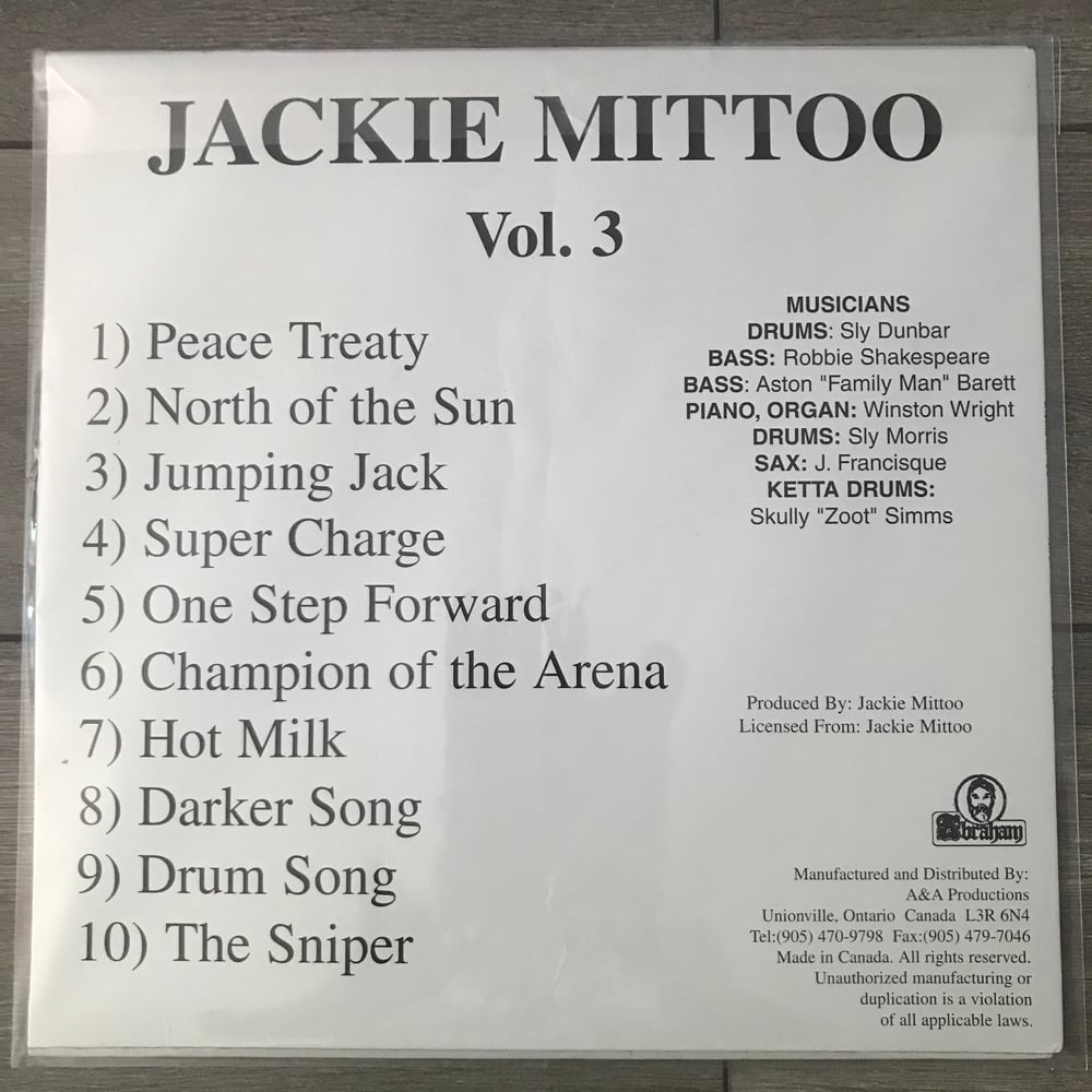 Image of Jackie Mittoo - Show Case Volume 3 Vinyl LP 