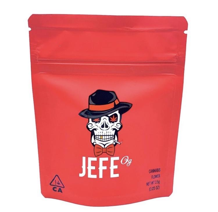 Jefe OG Cookies Mylar Packaging Bags FREE HOLOGRAM AND LABEL STICKERS 