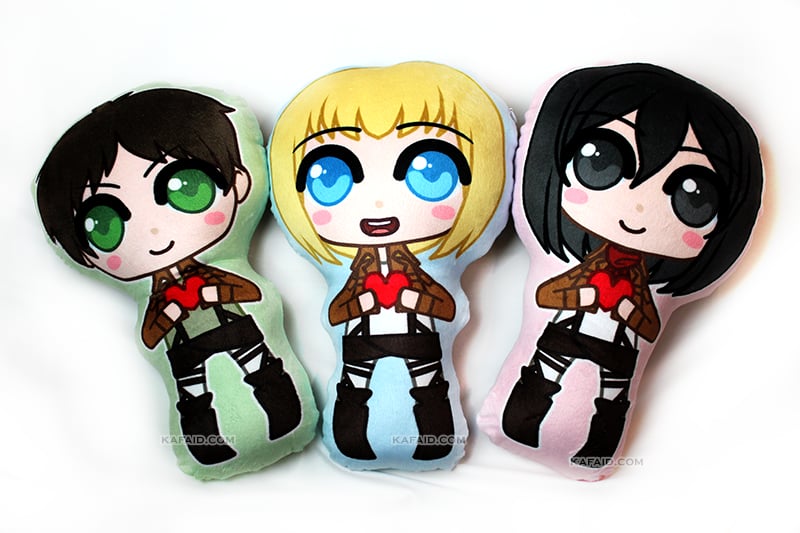 SNK Pillow Plushies