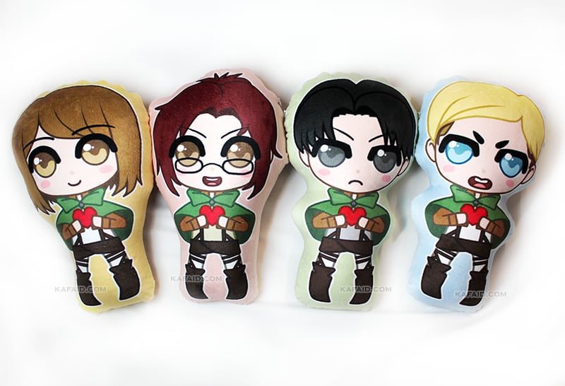 SNK Pillow Plushies