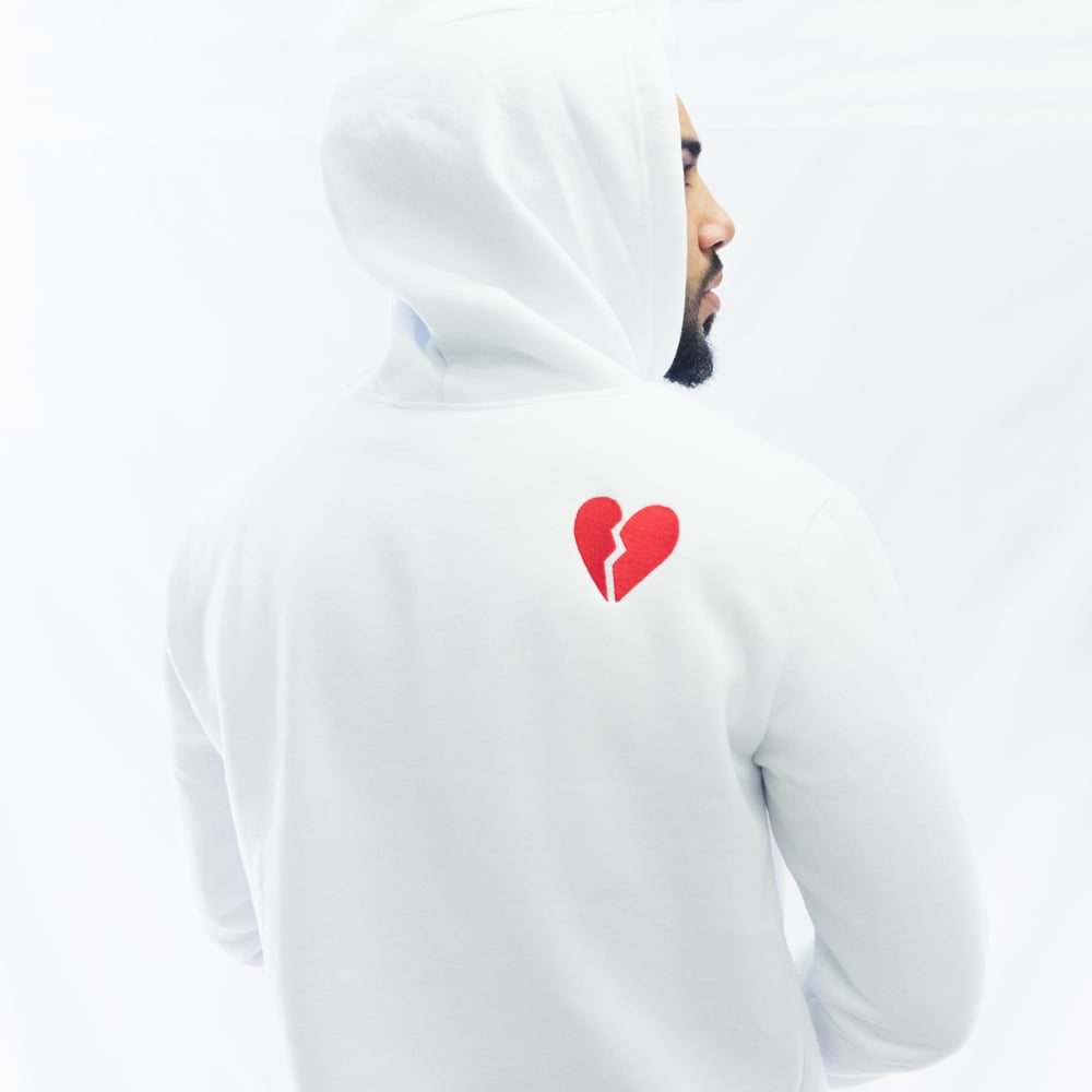 Coeurgui "CITÉ." Hoodie. [BLANC]