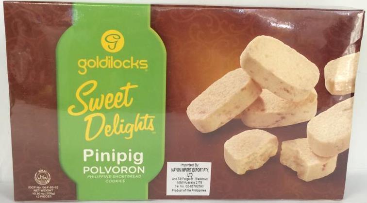Image of Goldilocks Polvoron Pinipig 300g
