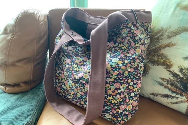 Image of Annette bag reversible Mille fleurs