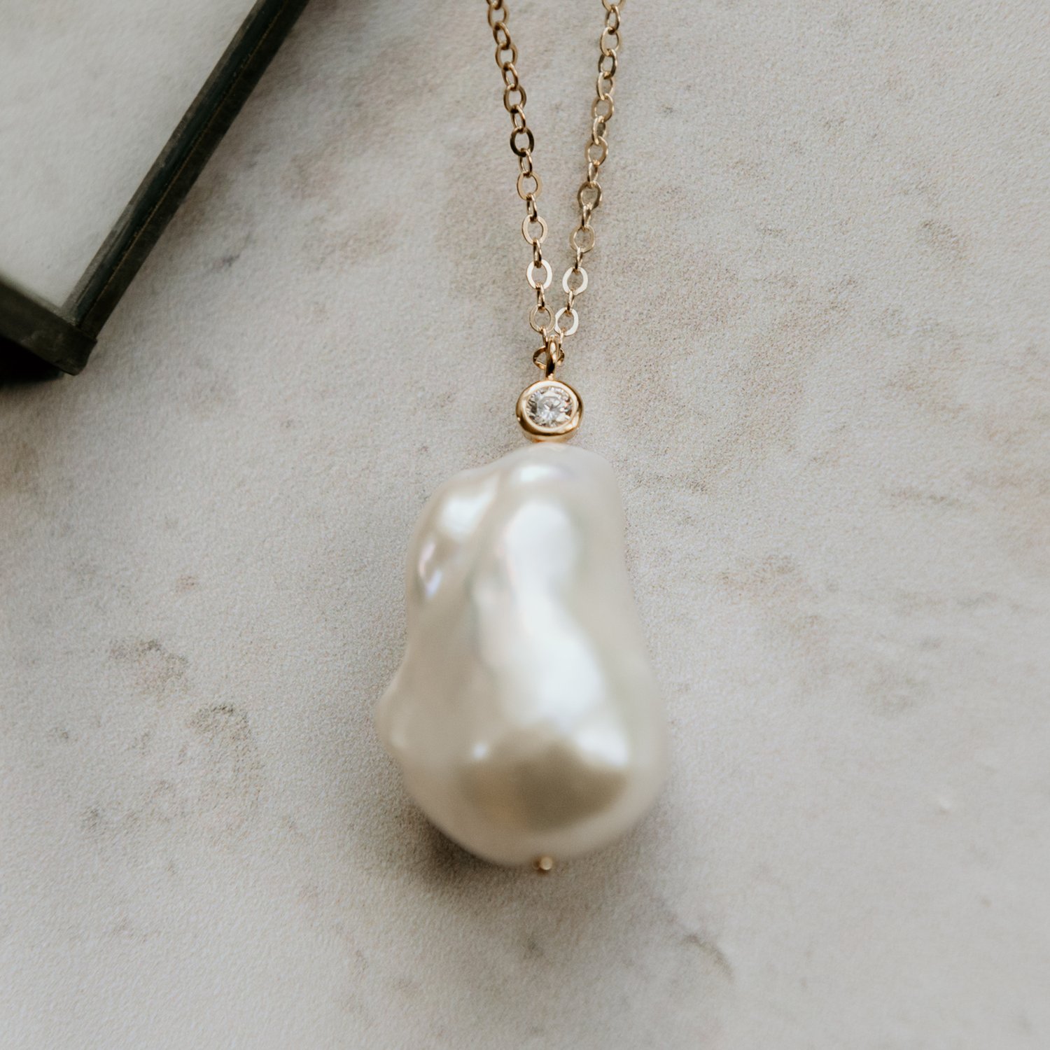 Image of Ivy Baroque Pearl Necklace