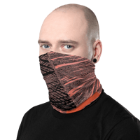 Image 3 of CORAL OBI UNISEX NECK GAITER