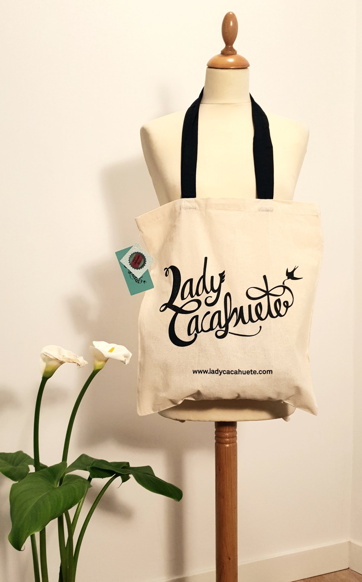 Image of Bolsa de tela Lady Cacahuete