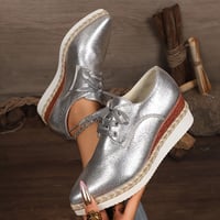 Image 2 of Lace Up Chunky Heel 