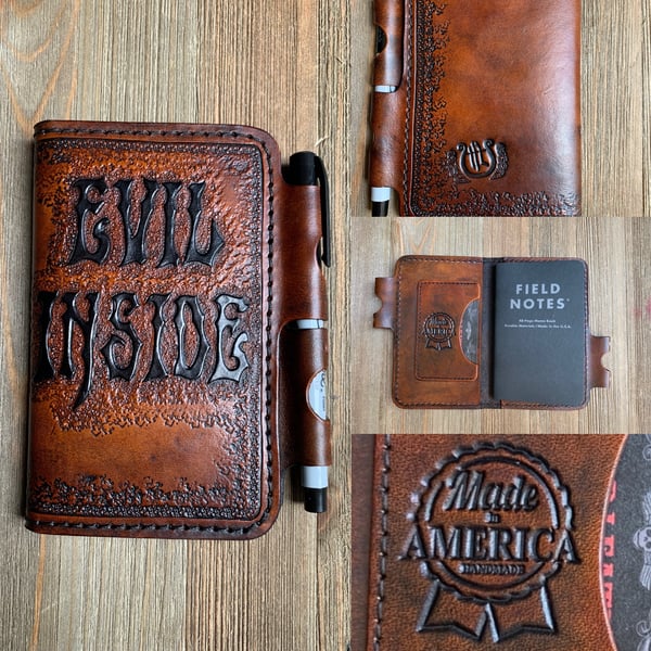 Image of Field Notes Leather Notebook Cover