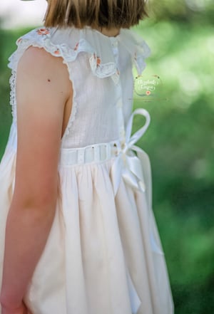 Image of Lara Vintage Netting Primrose Dress & Sunsuit