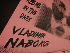 Image of HEY LOLITA HEY - VLADIMIR NABOKOV - screenprint