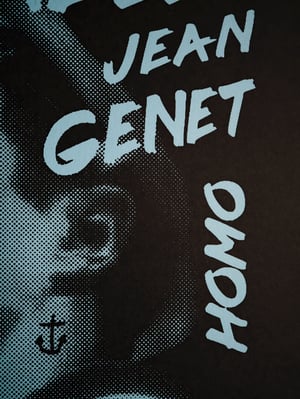 Image of QUERELLE -JEAN GENET - screenprint
