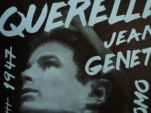 Image of QUERELLE -JEAN GENET - screenprint