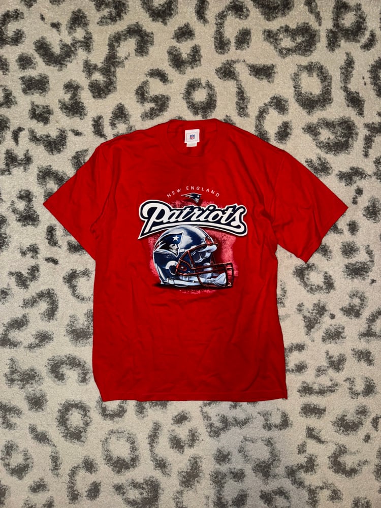 New England Patriots Helmet T-Shirt