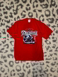 Image 1 of New England Patriots Helmet T-Shirt