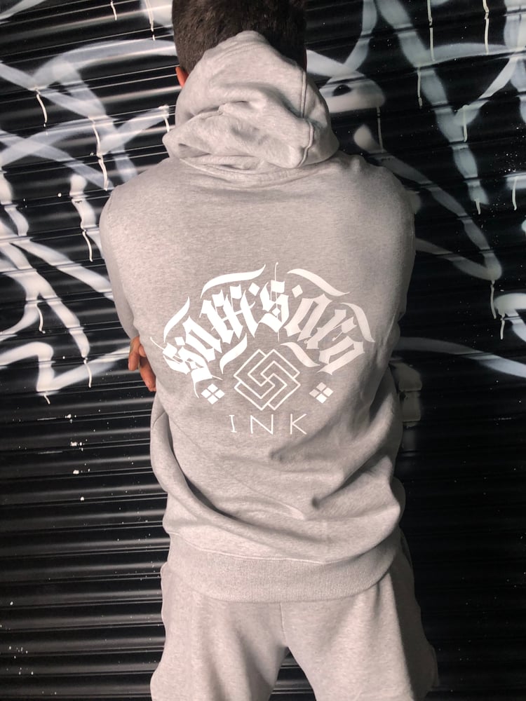 Image of Samsara Classic Grey & White Hoodie