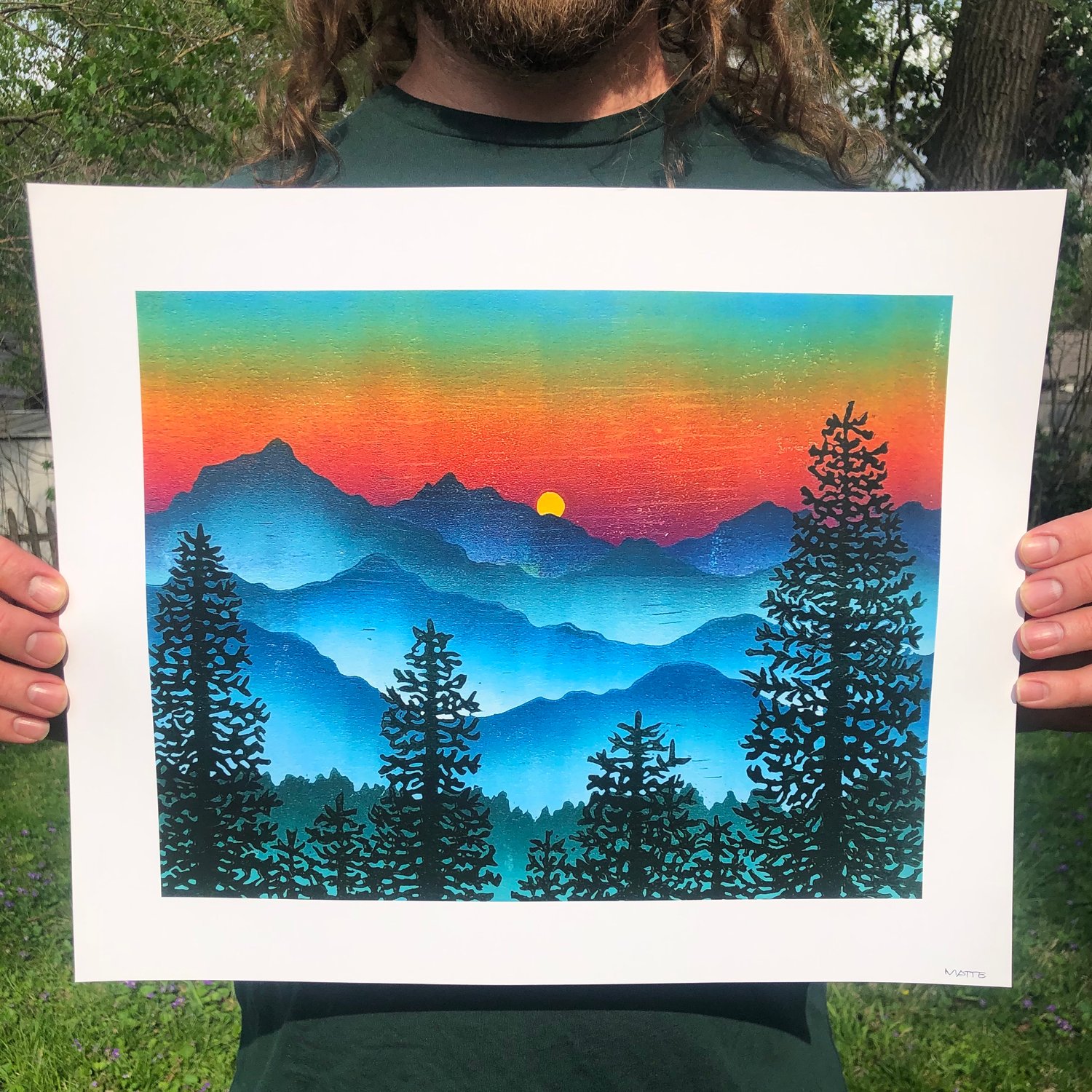 Image of Smoky Mountain Smoke archival print