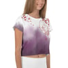 Skin Gallery Brand All-Over Print Crop Tee