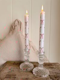 Image 1 of Bow Candles ( set of 4 )