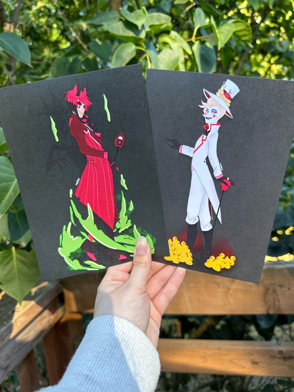 Alastor and Lucifer (print)
