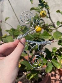 Image 1 of Silver Spirals Bracelet